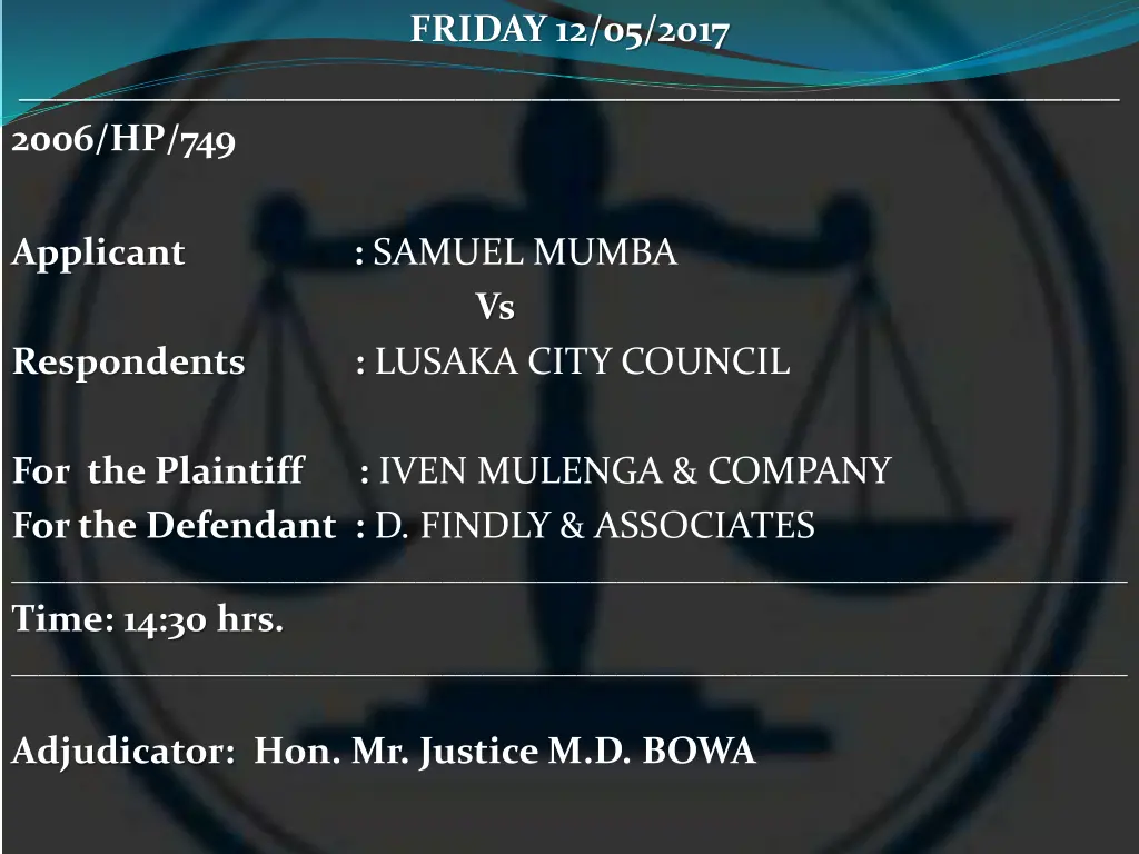 friday 12 05 2017 4