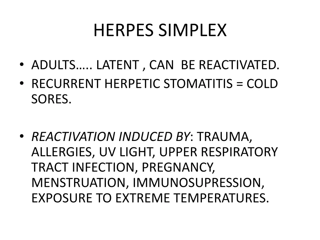 herpes simplex