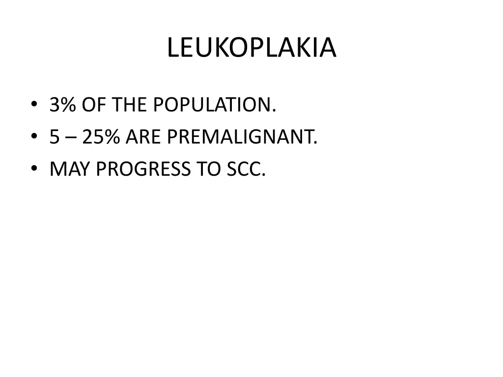 leukoplakia 1