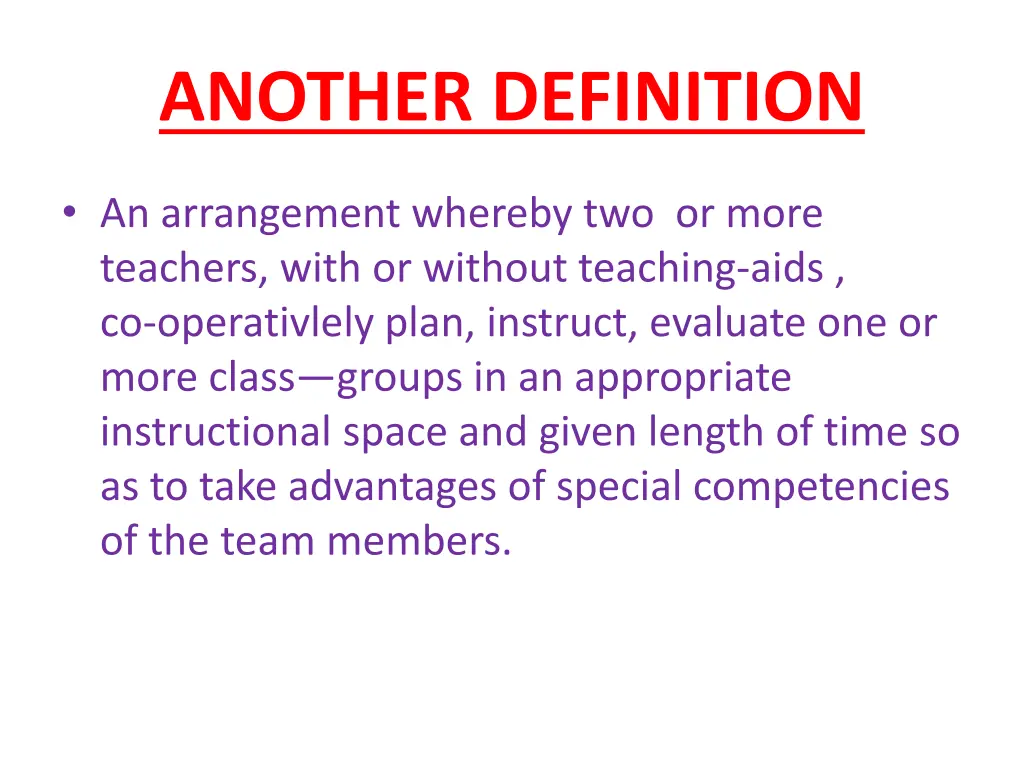 another definition