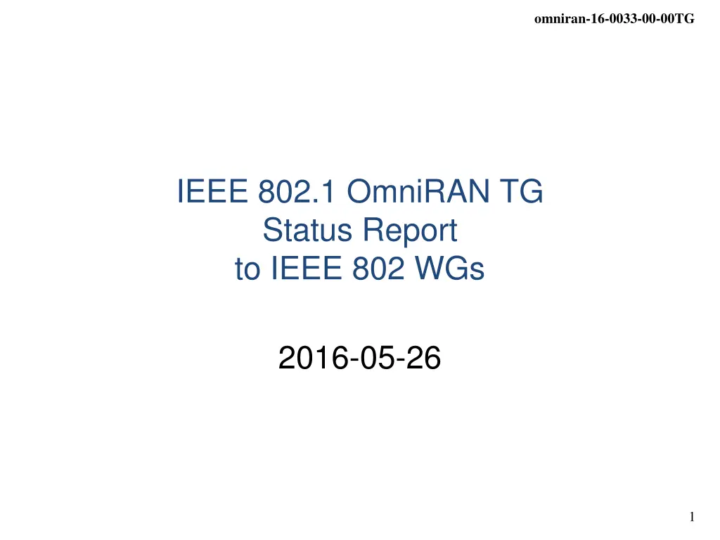omniran 16 0033 00 00tg