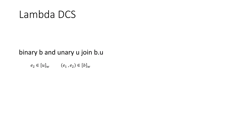 lambda dcs 1