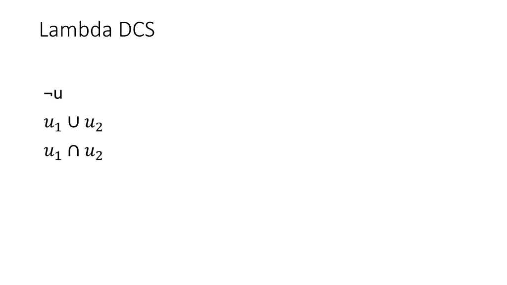 lambda dcs 2