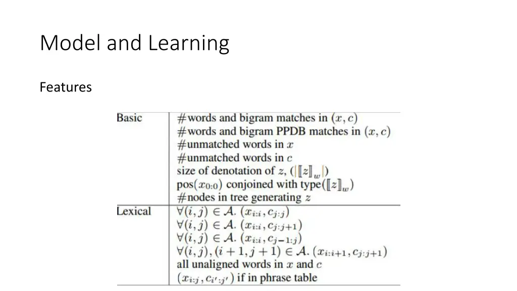 model and learning 2