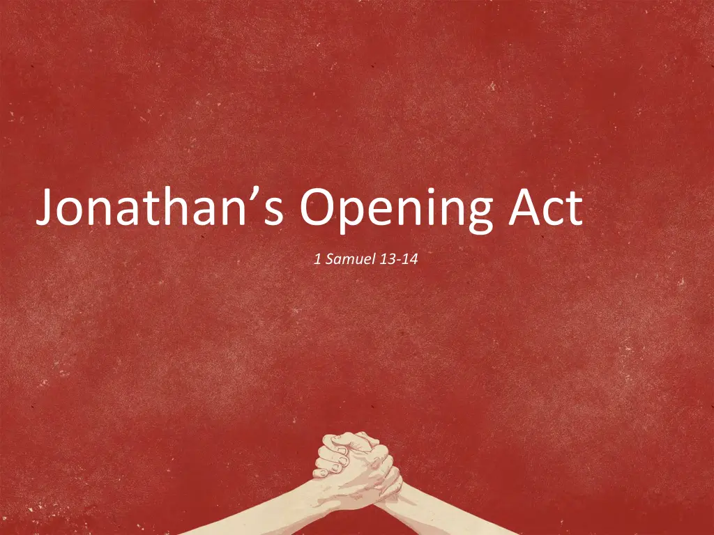 jonathan s opening act