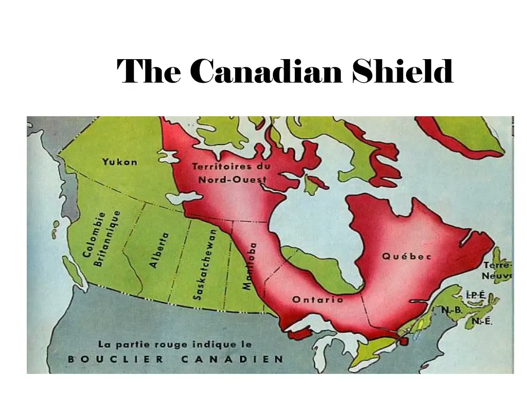the canadian shield