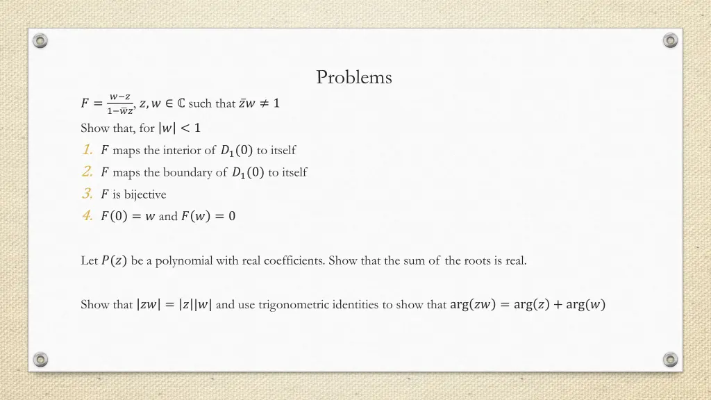 problems 1