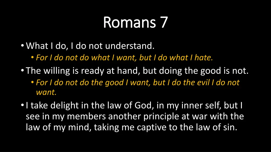 romans 7 romans 7