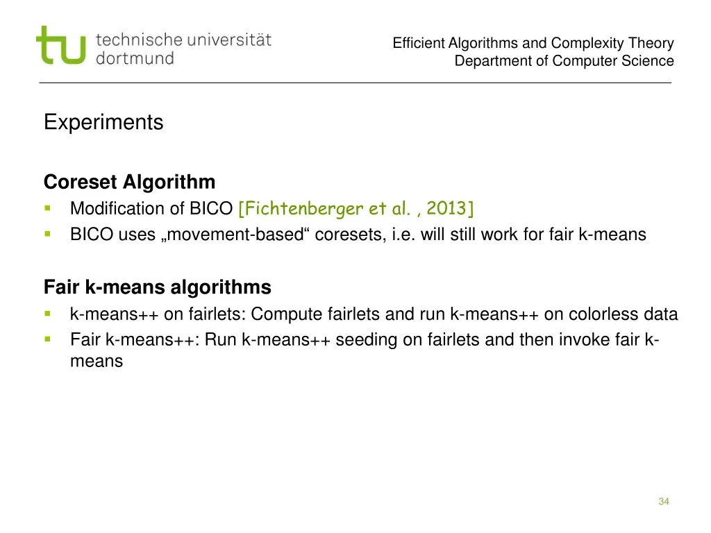 efficient algorithms and complexity theory 33