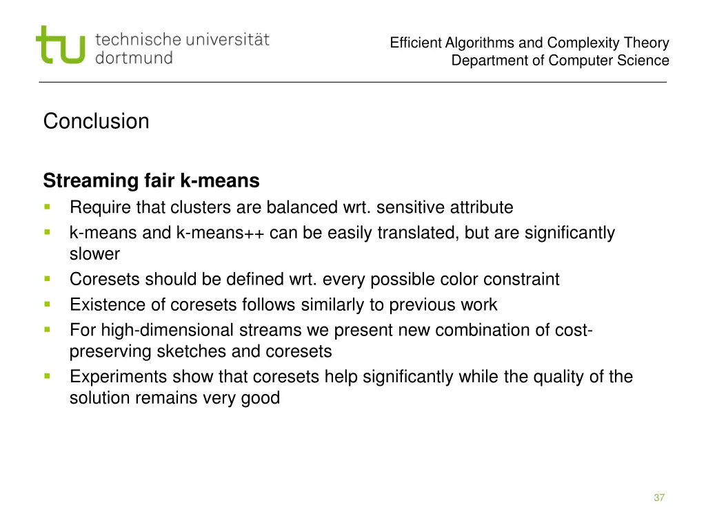 efficient algorithms and complexity theory 36