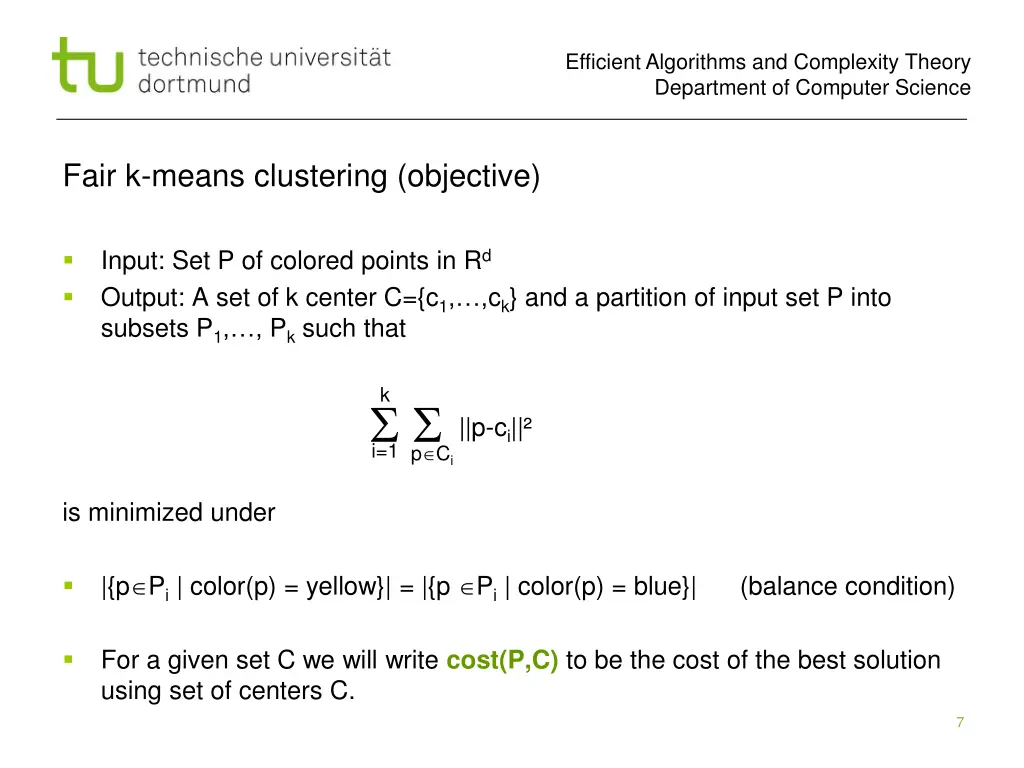 efficient algorithms and complexity theory 6