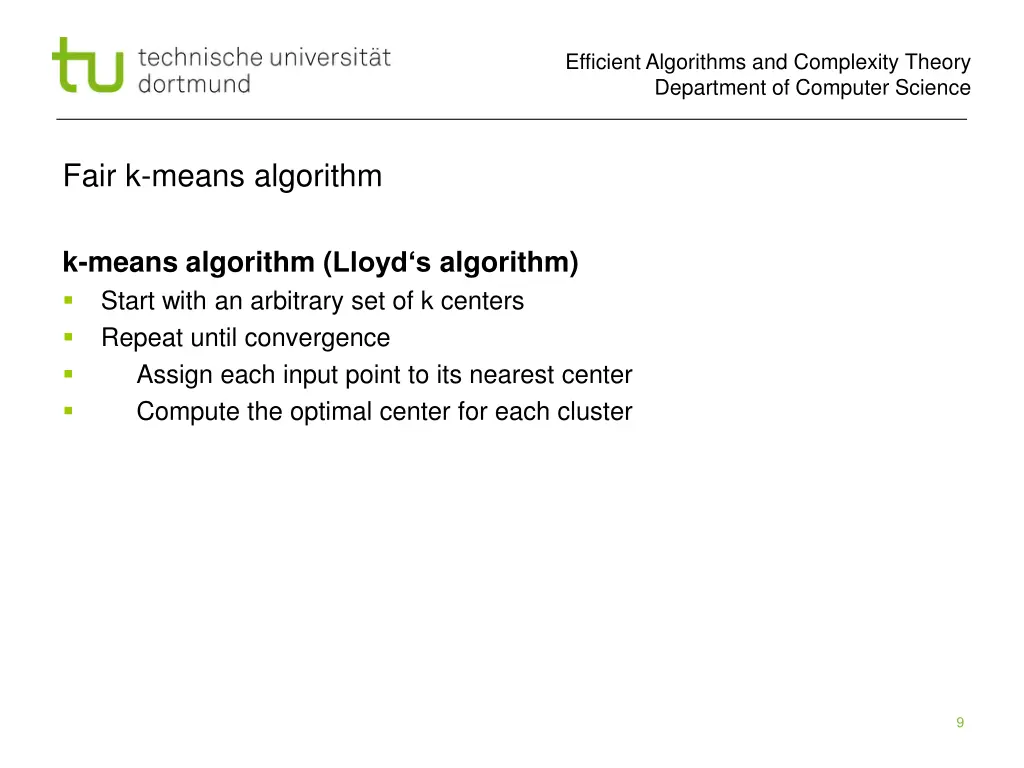 efficient algorithms and complexity theory 8