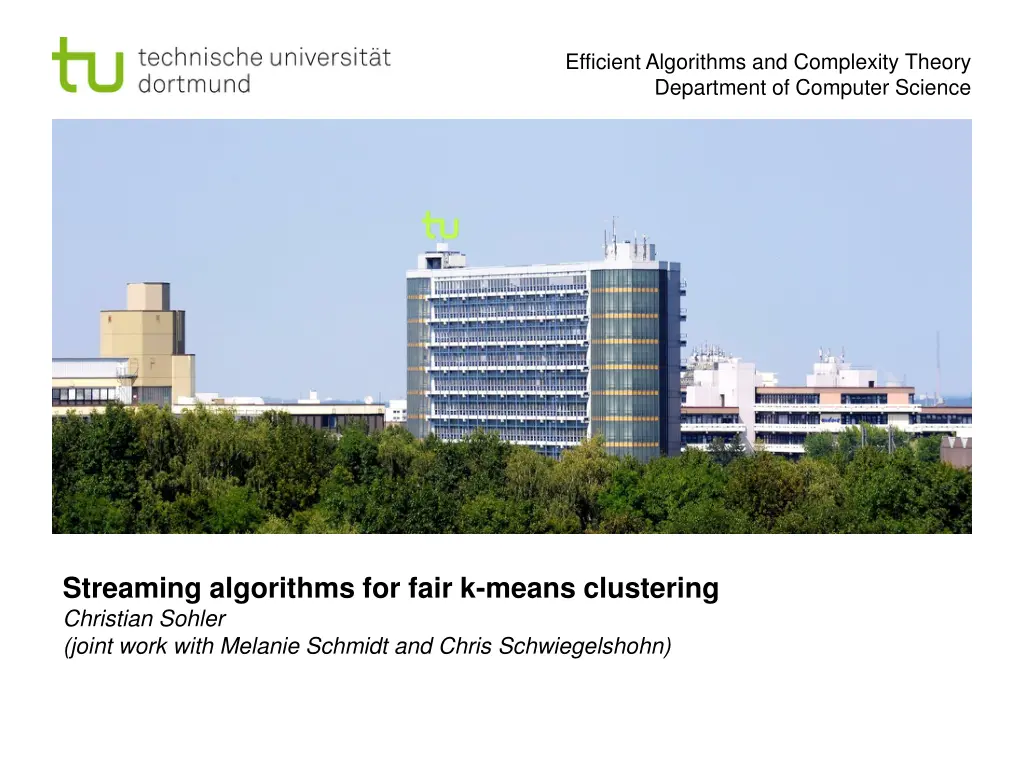 efficient algorithms and complexity theory