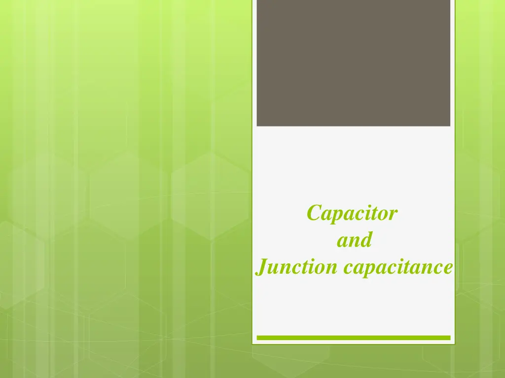 capacitor and