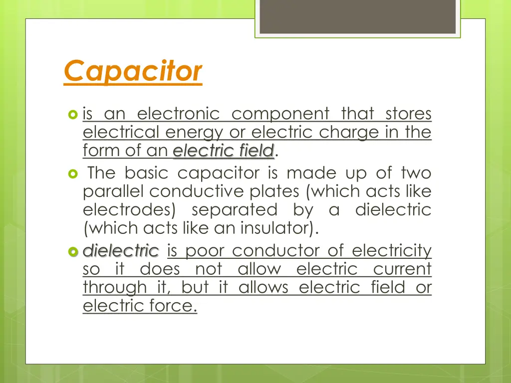 capacitor