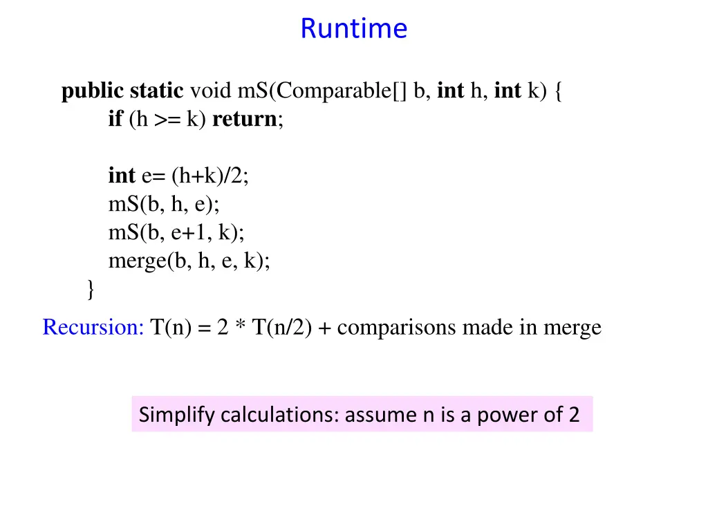 runtime 1