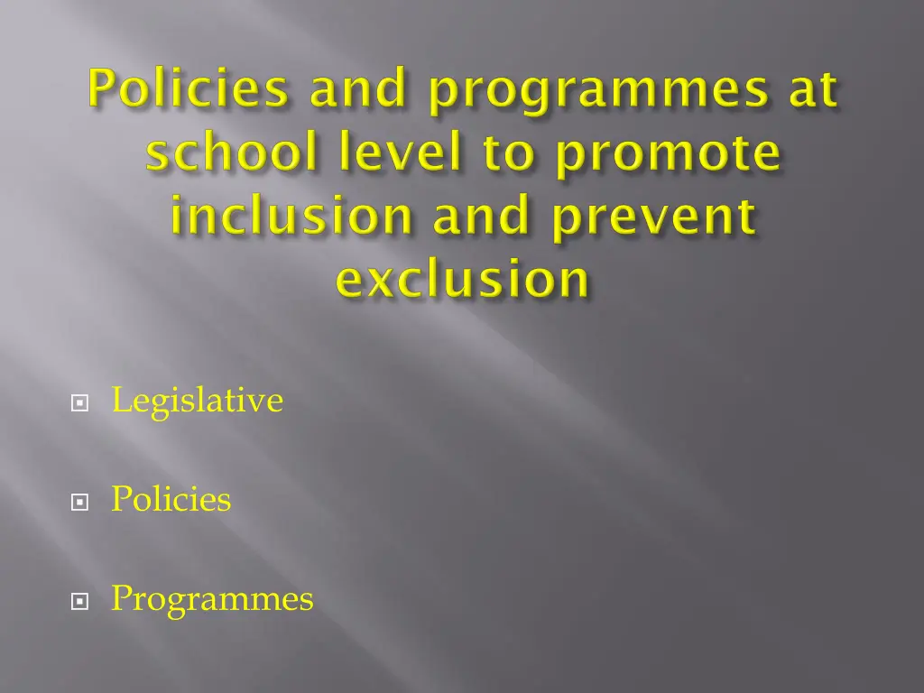 legislative