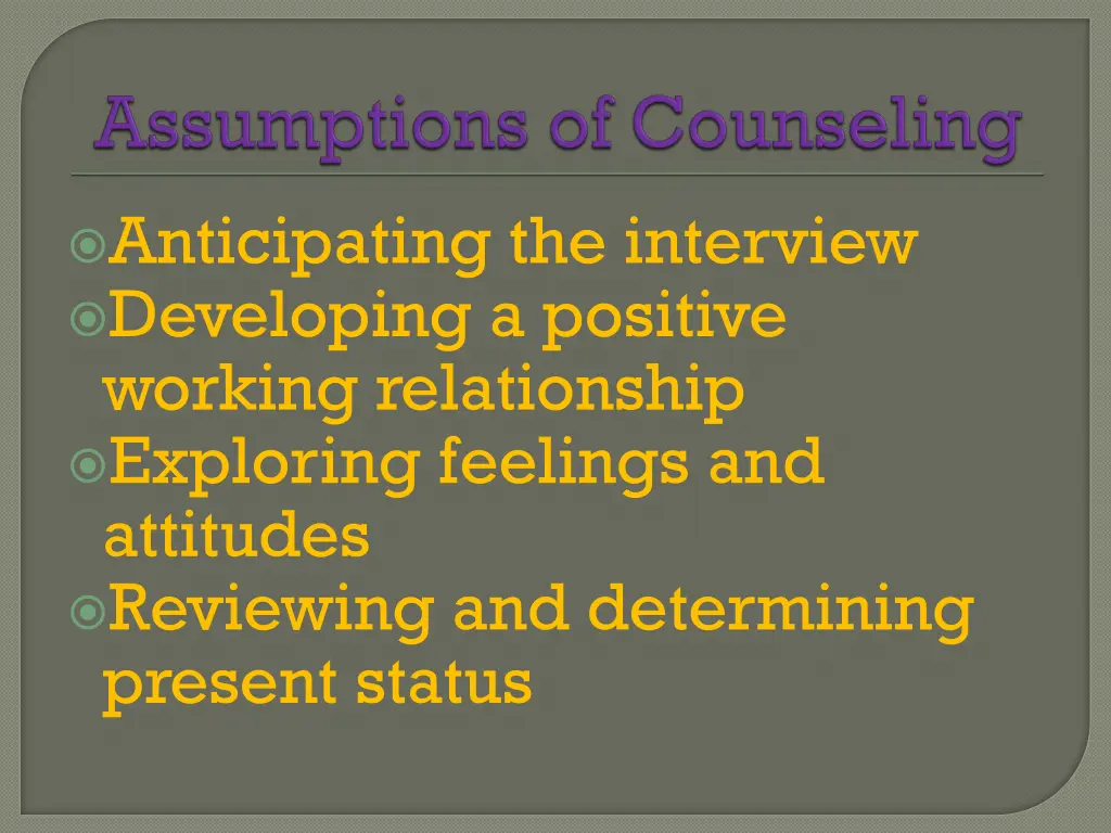 anticipating the interview developing a positive