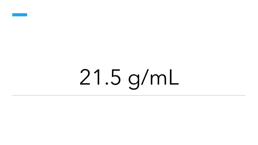 21 5 g ml