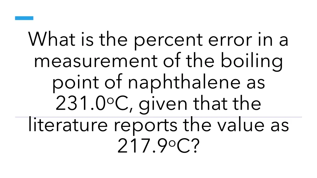 what is the percent error in a measurement