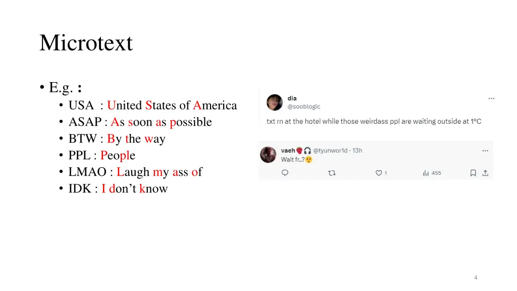 microtext