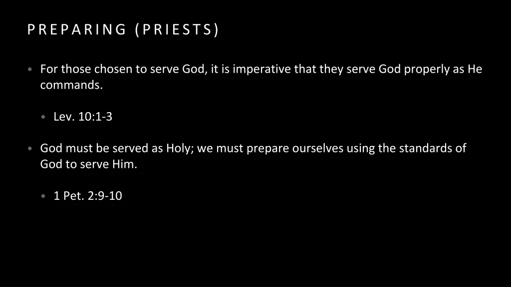 preparing priests 1