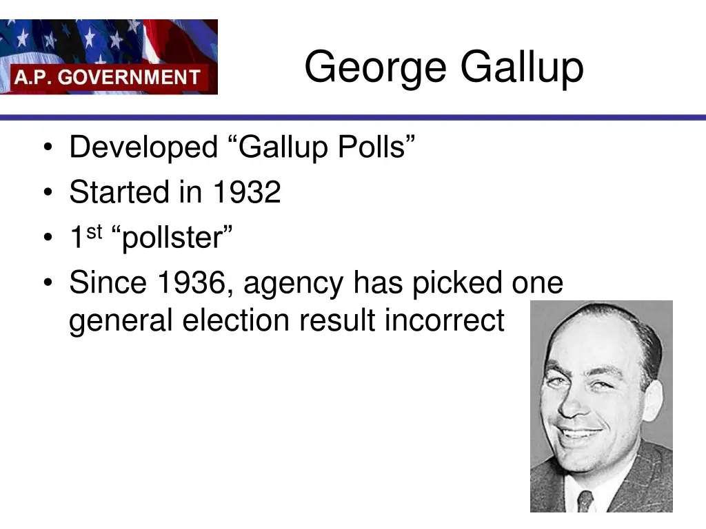 george gallup