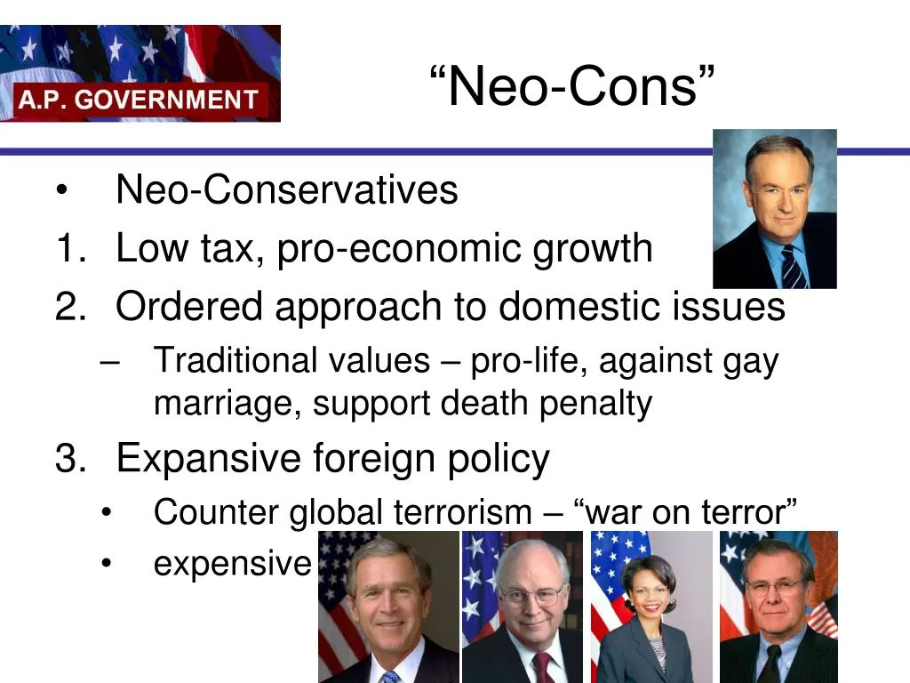 neo cons
