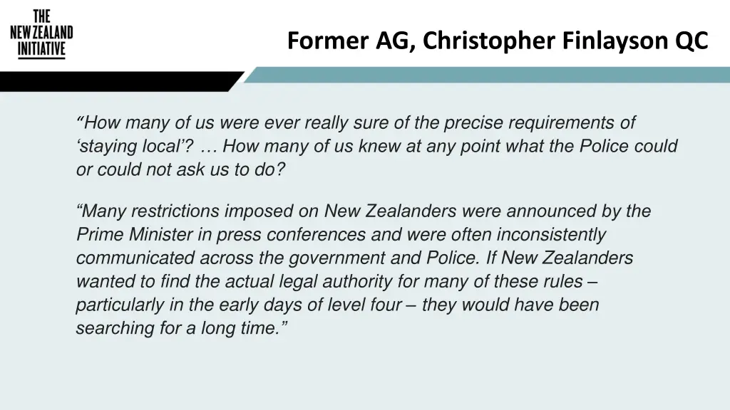 former ag christopher finlayson qc