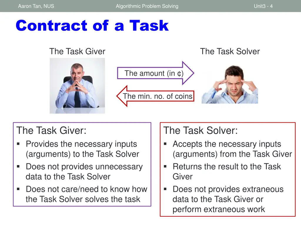 aaron tan nus contract of a task