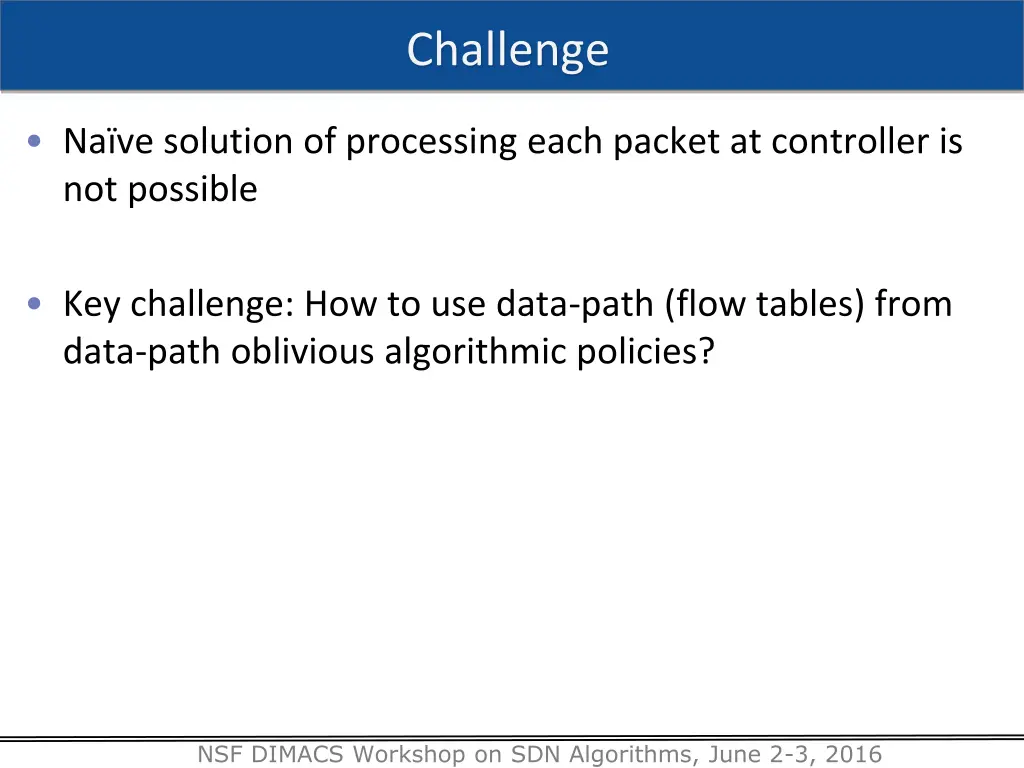 challenge