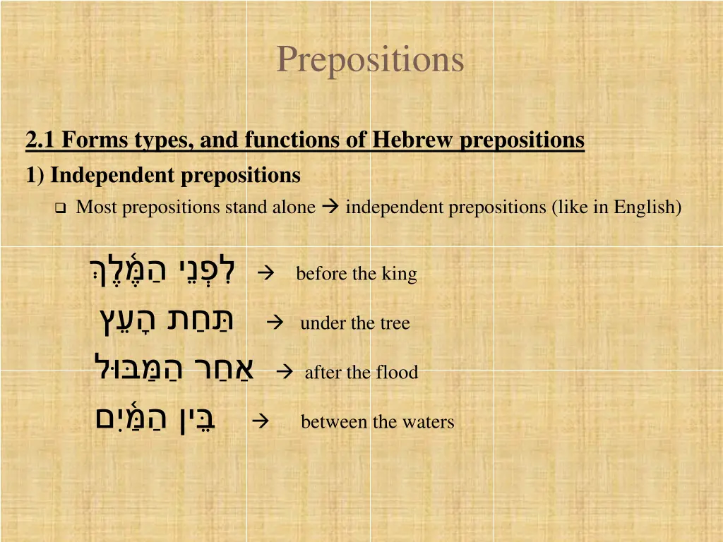 prepositions 1
