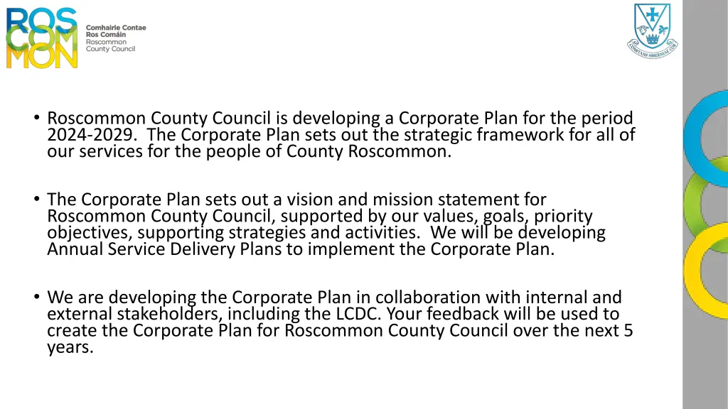 roscommon county council is developing