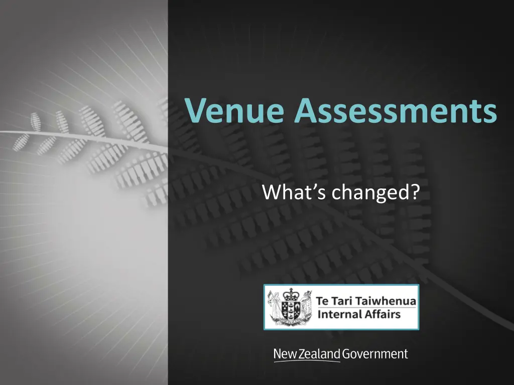 venue assessments