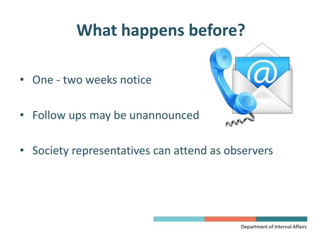 what happens before