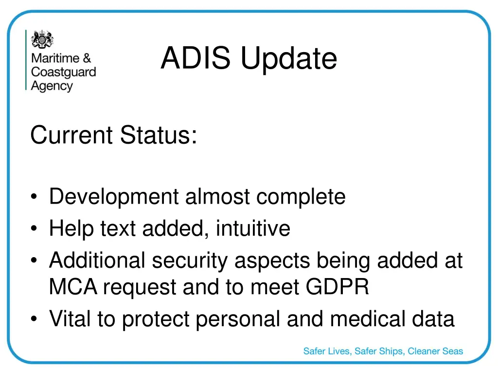 adis update 3