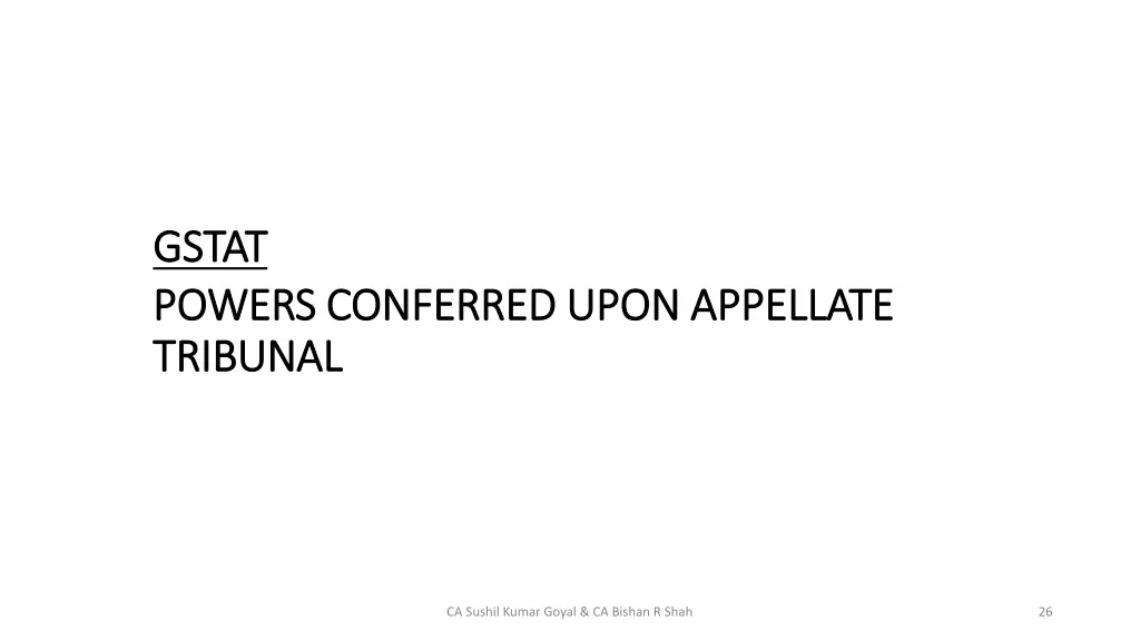 gstat gstat powers conferred upon appellate