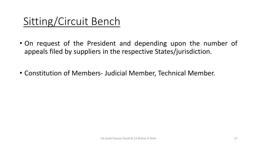 sitting circuit bench