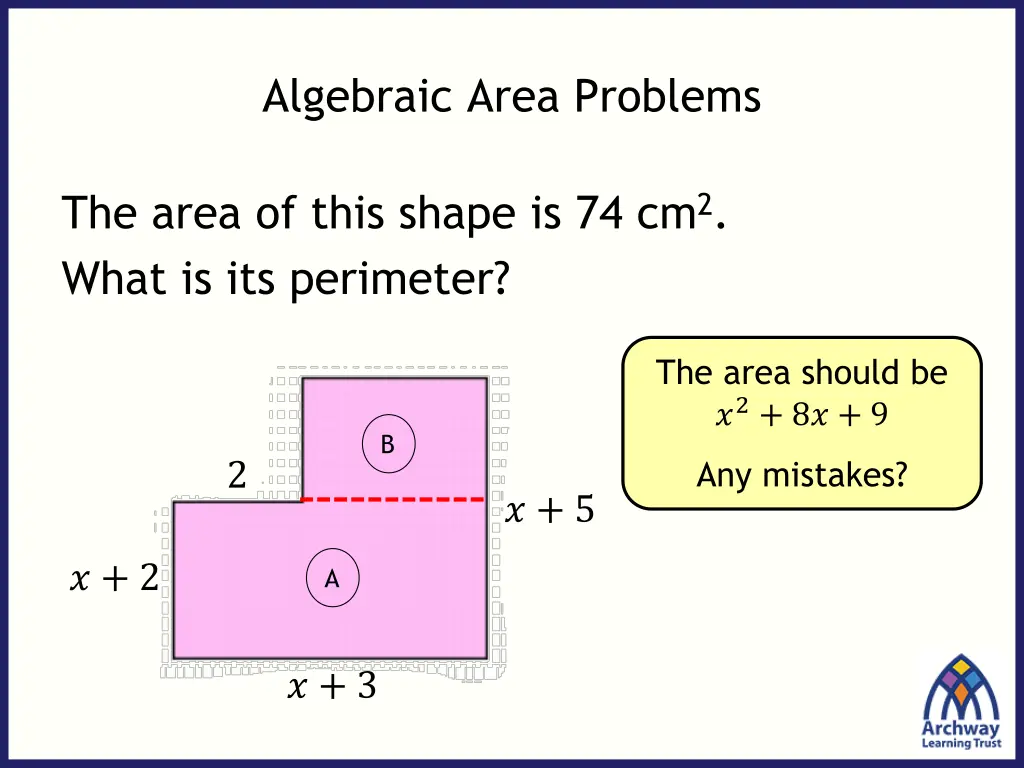 algebraic area problems 4