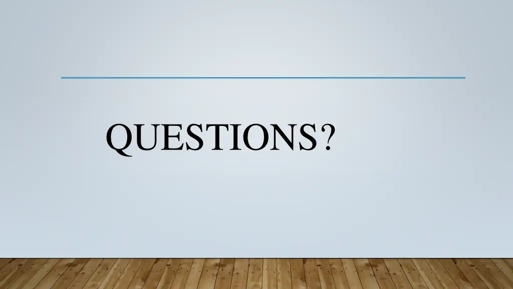 questions