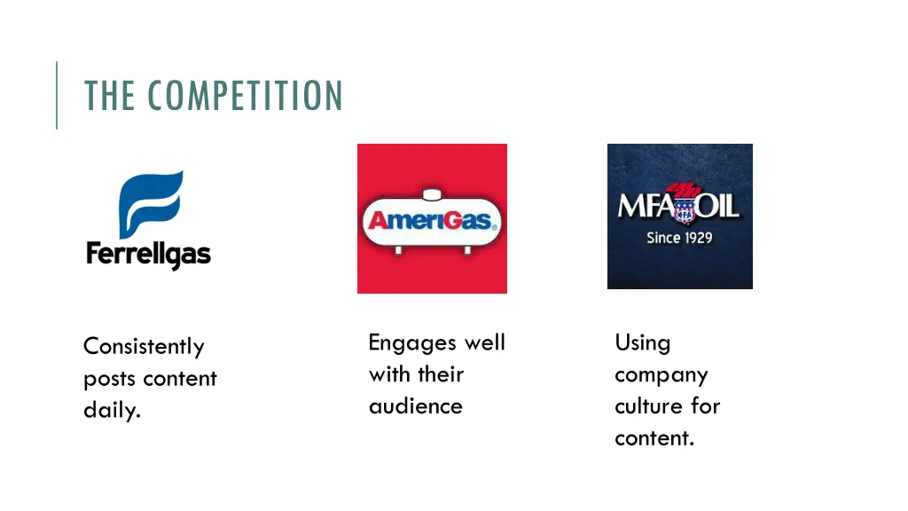 the competition