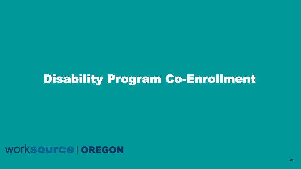 disability program co disability program