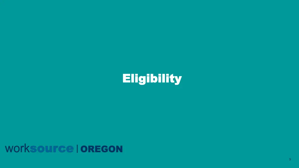 eligibility eligibility