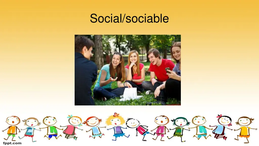 social sociable