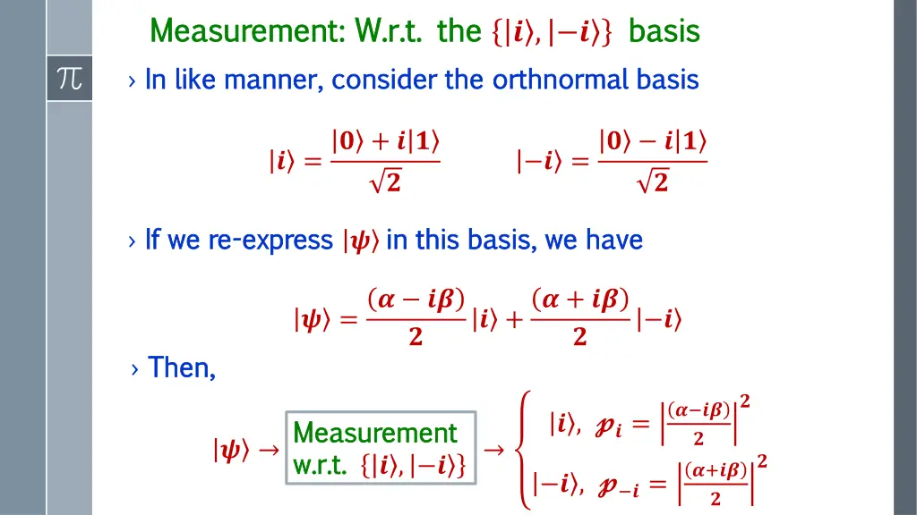 measurement measurement w r t in like manner