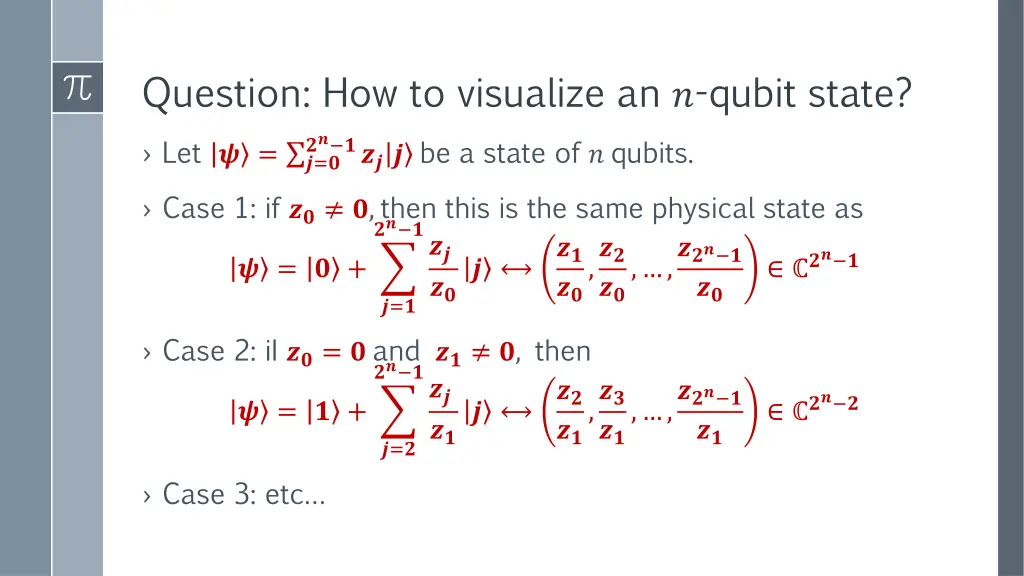 question how to visualize an qubit state