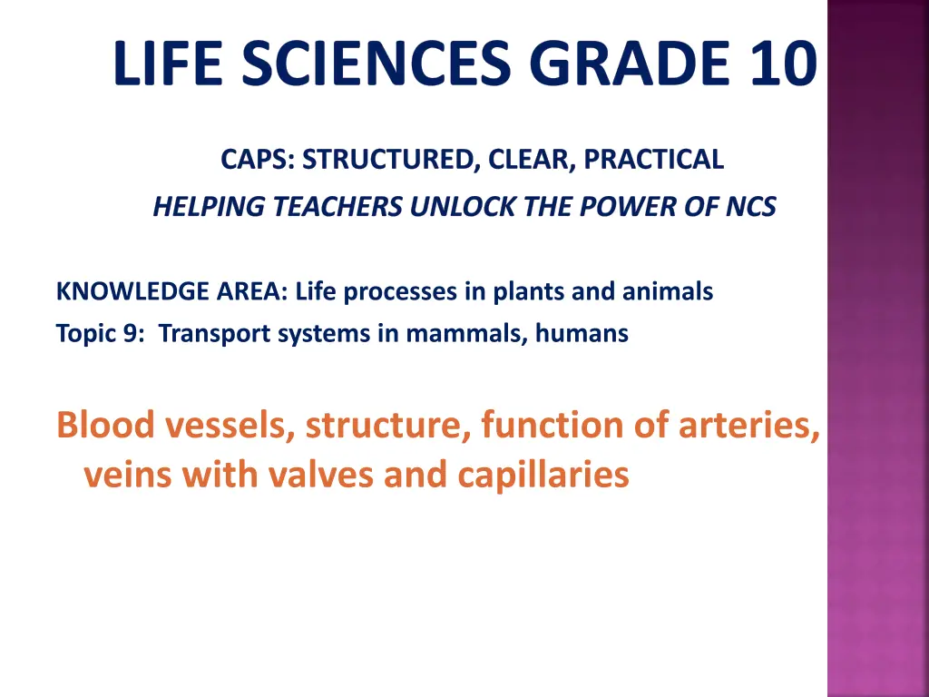 life sciences grade 10