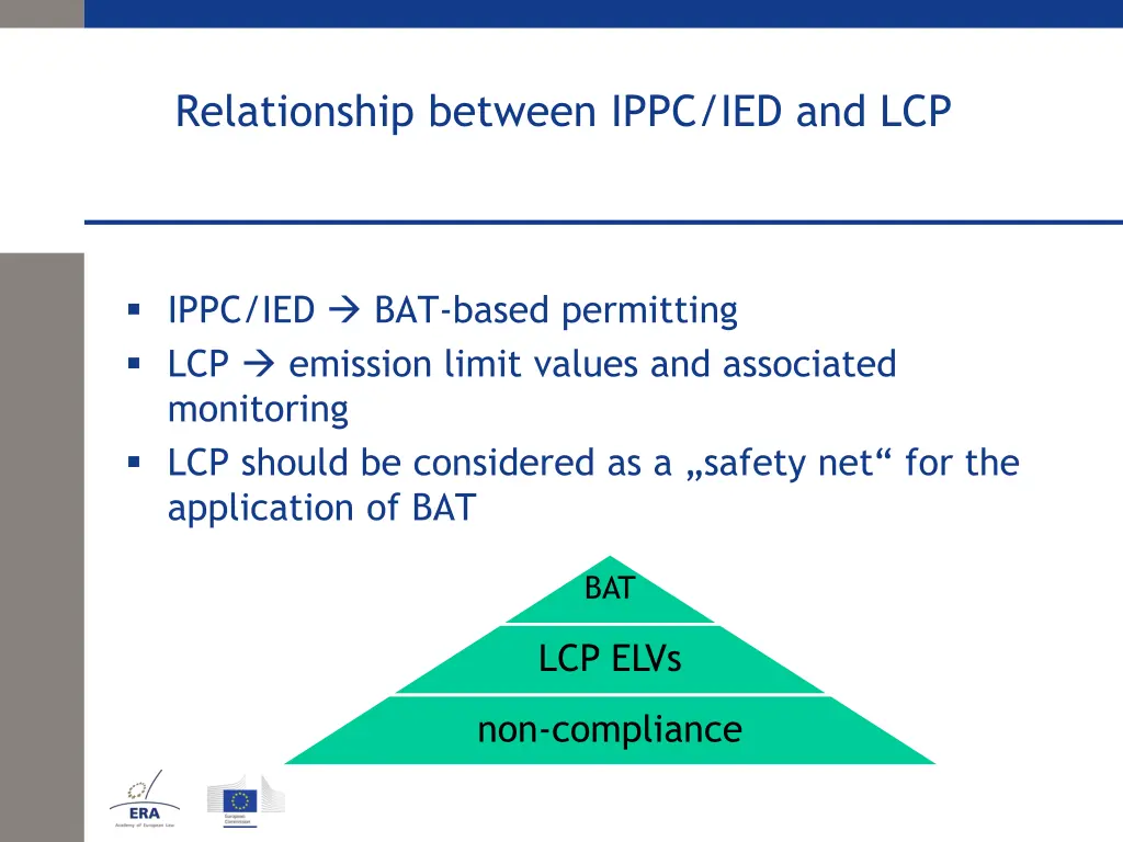 relationship between ippc ied and lcp