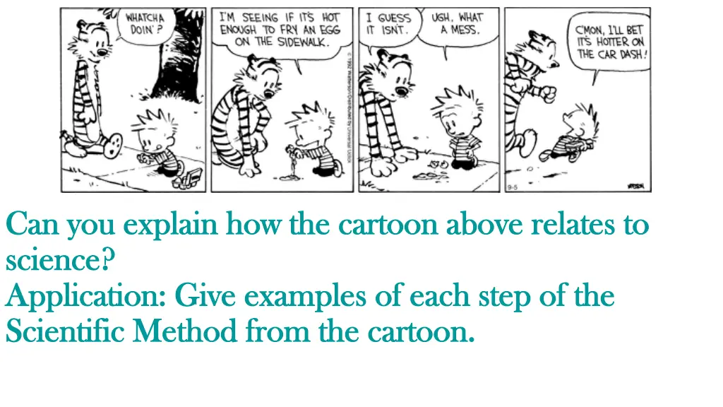 can you explain how the cartoon above relates