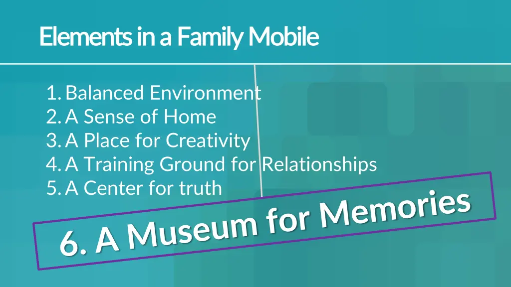 elements in a family mobile elements in a family 2